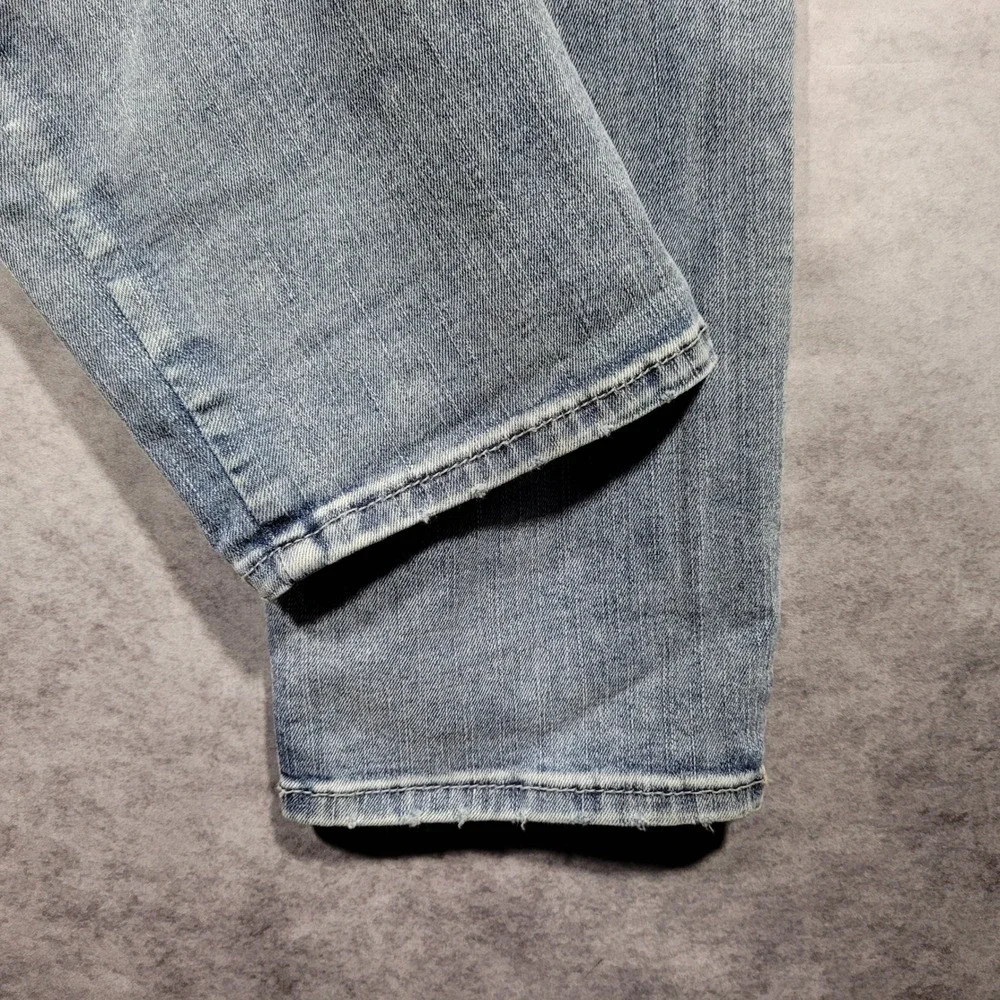 Silver Jeans Authentic Denim Womens‎ 2 Curvy High Slim Straight 25x32 *